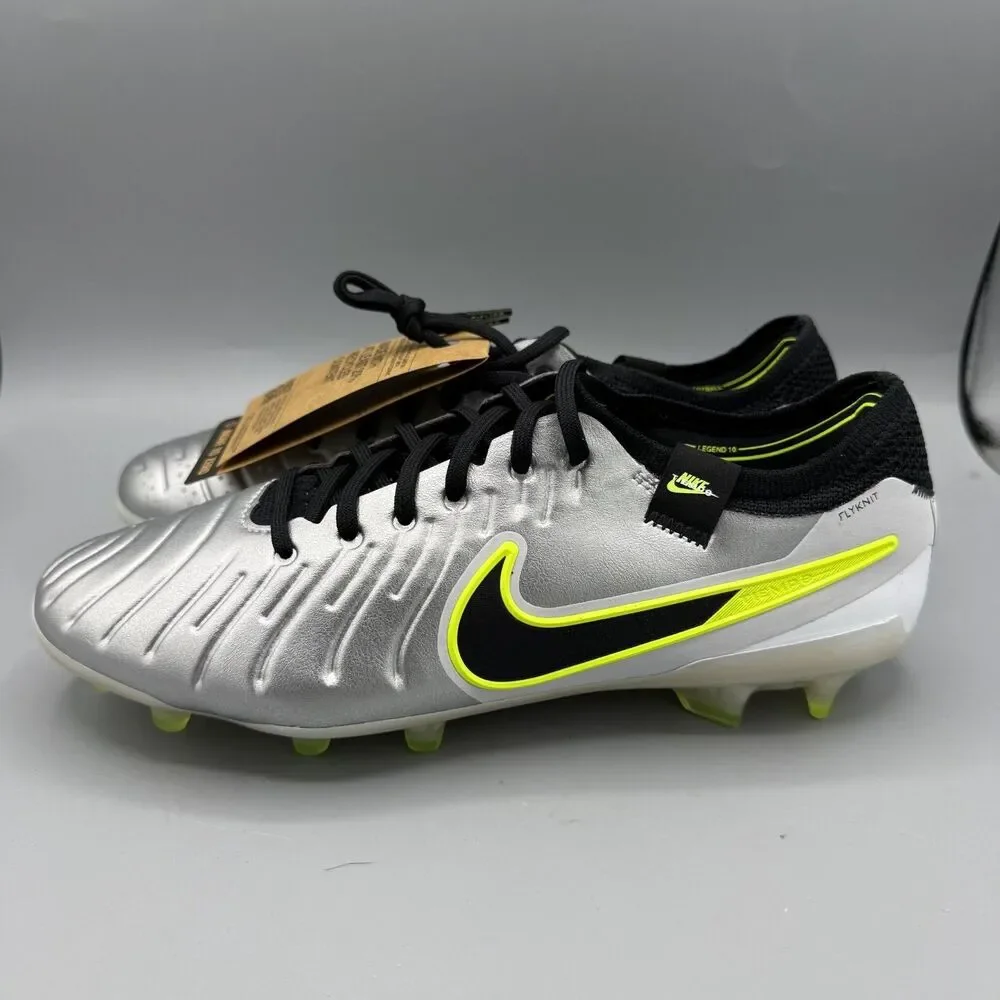 NEW Nike Tiempo Legend 10 Elite FG 'Mad Voltage' NBY DV4328-001 Men's Size 7